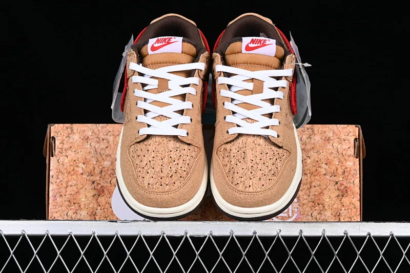 All categories Nk SB Dunk series Nk SB Dunk Low low-top sneakers F version Clot x Nk Dunk SB Low "Cork" cork joint model SB low-top casual sneakers FN0317-121